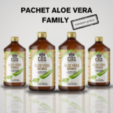 image of 4 bottles of aloe vera bio gel