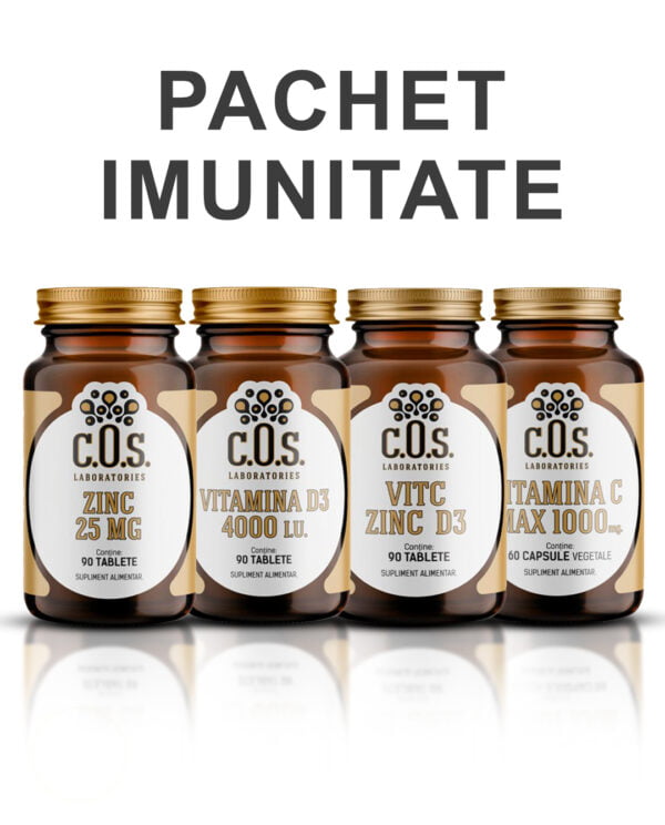 PACHET IMUNITATE 3 (Zinc+D3+VITC ZINC D3+Vitamina C Max )