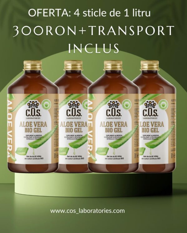 OFERTA: 4 sticle de 1 litru